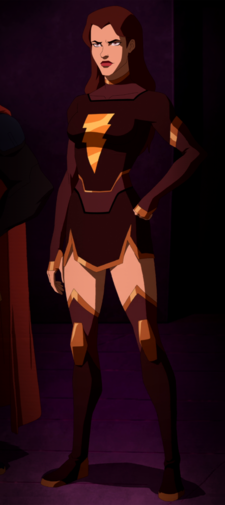 Full body picture of Black Mary (Mary Bromfield). Young Justice S04E26