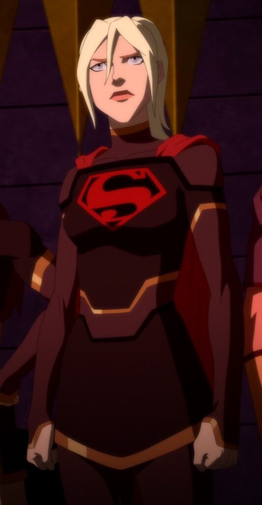 Half body picture of Young Justice Supergirl (Kara Zor-el)